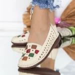 Frauenschuhe jeden Tag BBX21505 Creme | Gebildet