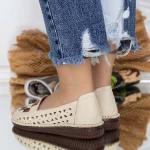 Frauenschuhe jeden Tag BBX21505 Creme | Gebildet