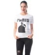 Frauen t -Shirt 8127 Paris White | ADROM
