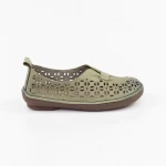 Frauenschuhe jeden Tag 2132 Grün Gebildet