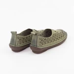 Frauenschuhe jeden Tag 2132 Grün Gebildet