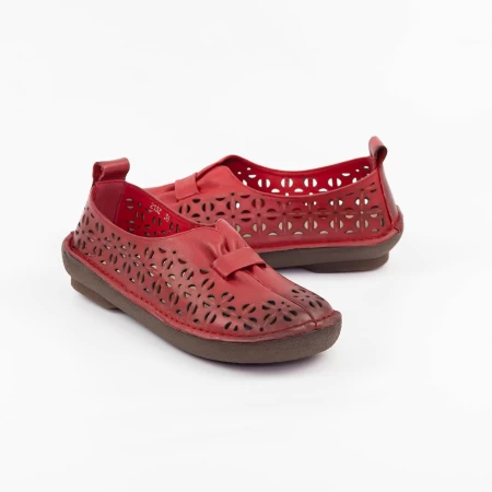 Frauenschuhe jeden Tag 2132 rot Gebildet
