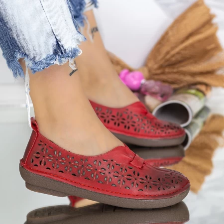 Frauenschuhe jeden Tag 2132 rot Gebildet