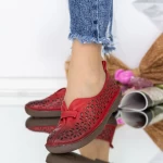 Frauenschuhe jeden Tag 2132 rot Gebildet