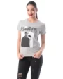 Frauen t -Shirt 8127 Paris Jasnoszary | ADROM
