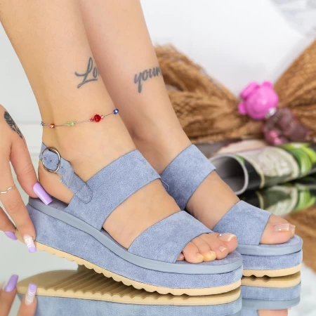 Frauen YSD2 Sandalen blau Mei