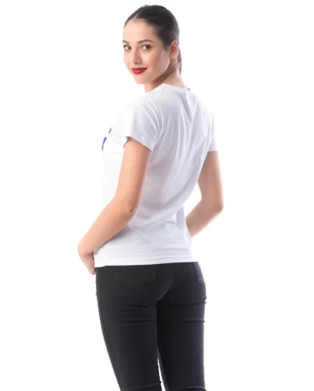 Frauen T-Shirt 8051-3 Love White | ADROM