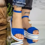 Frauen PT23A Sandalen blau Mei