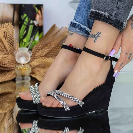Sandalen auf der HXS37 -Plattform schwarz | Mei