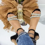 Sandalen auf der HXS37 -Plattform schwarz | Mei