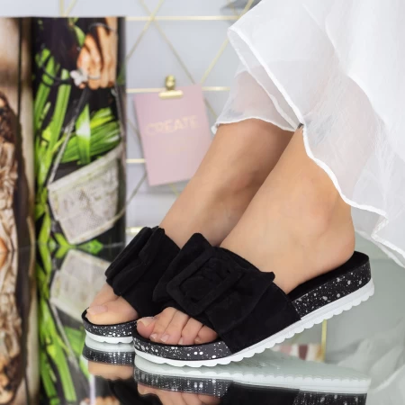 Frauen WS212 Pantoffeln schwarz Mei