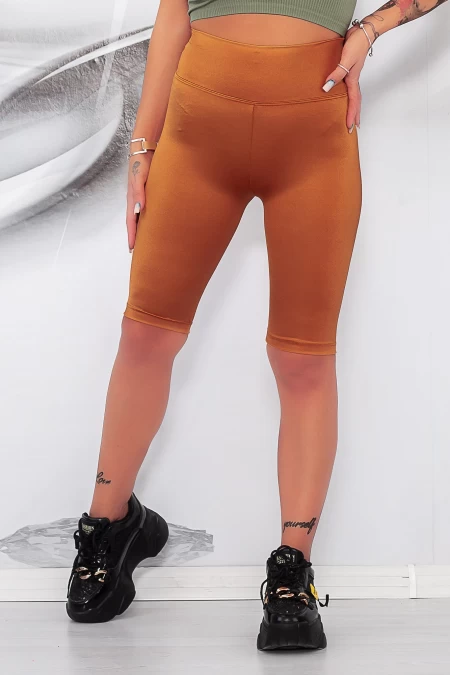 Kurze HC11 -Frauenstrumpfhose Orange Mode