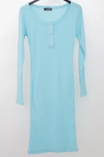 Frauenkleid 8483 Blau ADROM