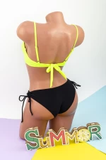 Frauenbadeanzug, 2 Stücke M093 Grüne Neon Meina