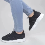 Frauen YQ50 Black-Biała-Sportschuhe Mei