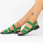 Frauensandalen LM366 Grün Mei