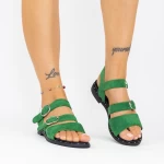 Frauensandalen LM366 Grün Mei
