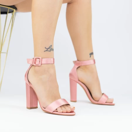 Sandalen mit dicken Absätzen 2xkk571 Pink | Mei