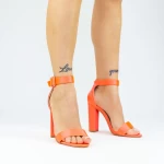 Sandalen mit dicken Absätzen 2xkk571 Orange Mei