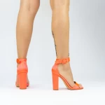 Sandalen mit dicken Absätzen 2xkk571 Orange Mei