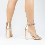 Sandalen mit dicken Absätzen 2xkk571a Champagner | Mei
