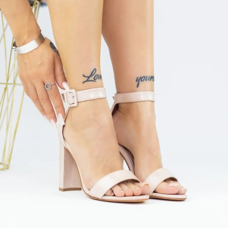 Sandalen mit dicken Absätzen 2xkk571a Beige | Mei