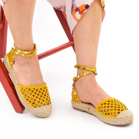 Frauenschuhe jeden Tag HJ8 Gelb Mei