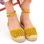Frauenschuhe jeden Tag HJ8 Gelb Mei