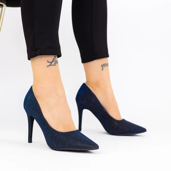 Dünne Heels xkk250b blau Mei