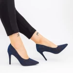 Dünne Heels xkk250b blau Mei