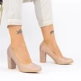 Dicke High Heels 2YXD27 Champagner | Mei