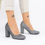 2YXD27 Gunmetal dicke Absätze Mei