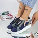 Frauen Sportschuhe C2041 Blue Pink | Mode