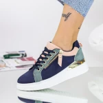Frauen Sportschuhe C2041 Blue Pink | Mode