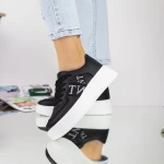 Frauen Sportschuhe 20d82 Black-Biała | KK & VV