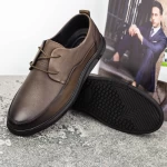 Herrenschuhe aus natürlichen Leder W2101 Grau Mels