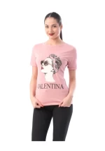 Frauen t -Shirt 8122 Valentina Pink | ADROM