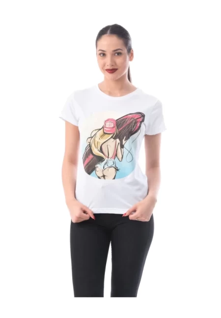 Frauen t -Shirt 8178 Surf White | ADROM