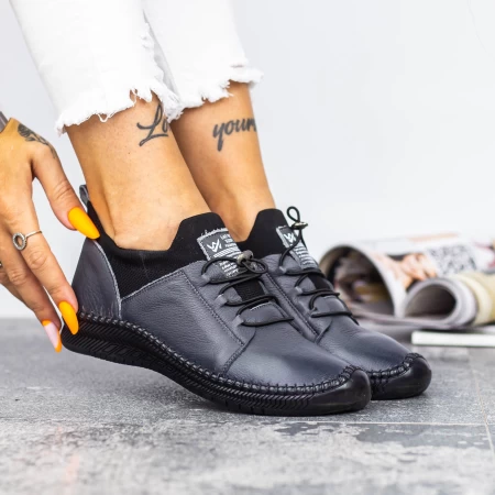 Frauenschuhe jeden Tag 2051 Grau Gebildet