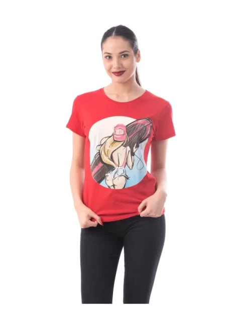 Frauen t -Shirt 8178 Surf Red | ADROM
