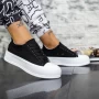 Frauen Sportschuhe S022 Schwarz Se7en