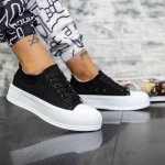 Frauen Sportschuhe S022 Schwarz Se7en