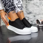 Frauen Sportschuhe S022 Schwarz Se7en