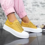 Frauen Sportschuhe S022 Gelb Se7en