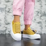 Frauen Sportschuhe S022 Gelb Se7en