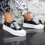 Frauen Sportschuhe S0802 Schwarz Se7en