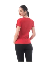 Frauen t -Shirt 8178 Surf Red | ADROM