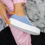 Frauen Sportschuhe S0802 Hellblau Se7en