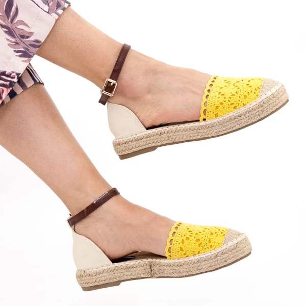 Frauen HJ3 Sandalen gelb Mei