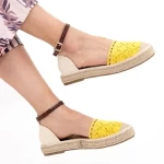 Frauen HJ3 Sandalen gelb Mei